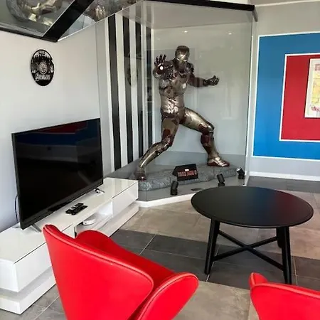 Apartament Avengers, 5 Min Des Parcs *